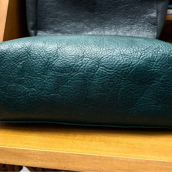 Dark Teal Bulldog Mini Travel Tote by KMM - Picture 11 of 15